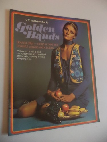 Old vintage 1970s golden hands - vintage,