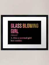 Glass Blowing Girl Definition