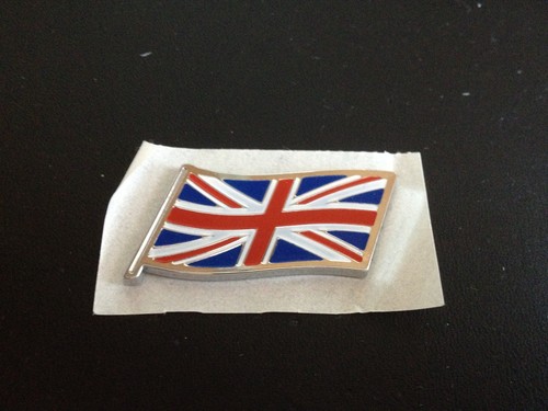 Union jack car badge rover - union,