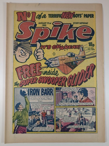 Spike comic issue - comic, jan