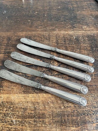 Five silver handle dessert - five,