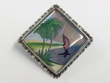 Antique TLM Silver & Butterfly