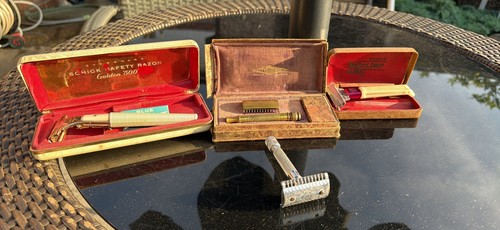 Vintage safety razor lot - vintage,