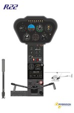 Robinson R22 Beta II cockpit