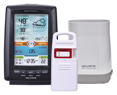 Acurite weather station with - weather,