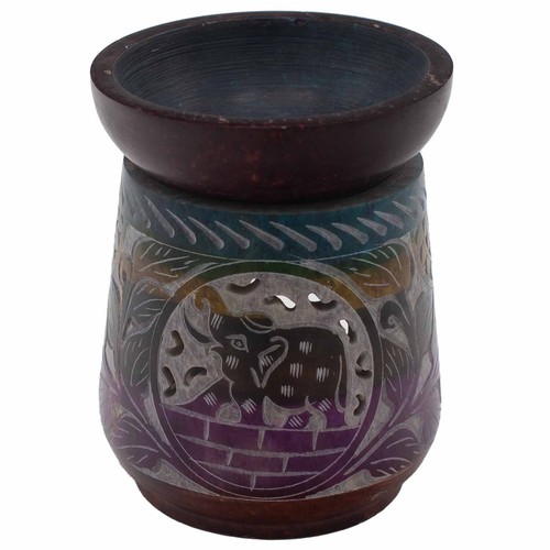 Large soapstone oil - soapstone, burner