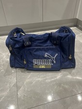 Vintage PUMA KING Hold-all Black Luggage Gym Sports