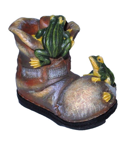 Novelty boot planter - .,