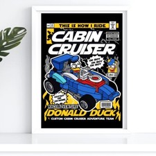 Donald Duck Cabin Cruiser A3