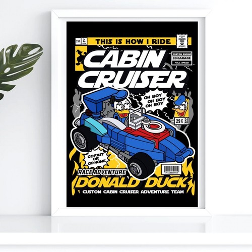 Donald duck cabin cruiser - donald,