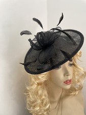 NEW Black Fascinator Wedding