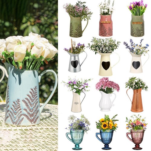 Shabby chic flower - chic, vase