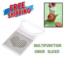 Stainless Steel Onion Slicer &