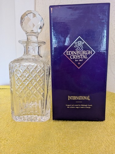 Edinburgh crystal decanter - edinburgh,