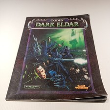 WARHAMMER 40K -  DARK ELDAR CODEX - 3rd EDITION PAPERBACK.