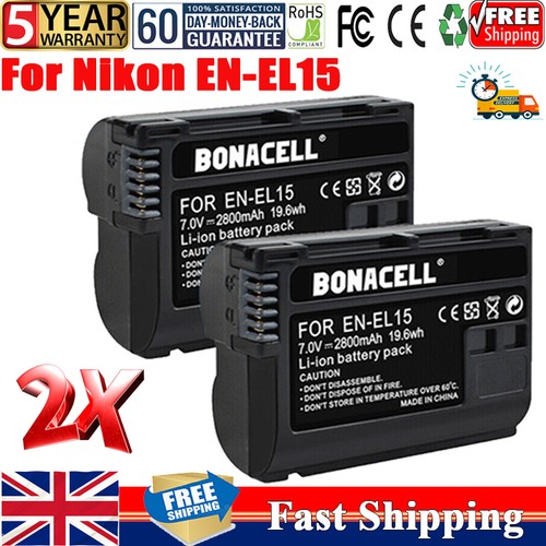 El15 battery for - en-el15, nikon