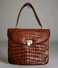 Vintage Crocodile Bag Top