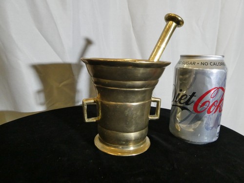 Antique 19thc bronze mortar - antique, &