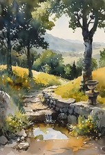 Dartmoor England Watercolour
