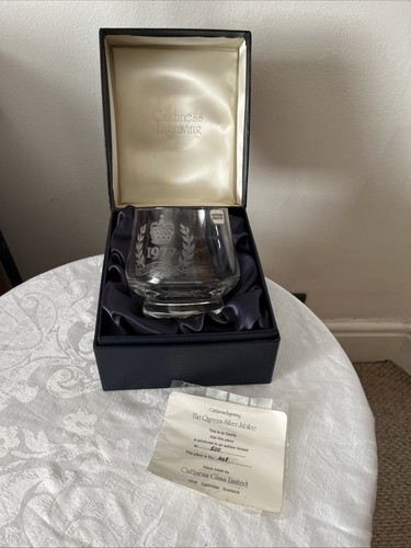 Engraved caithness crystal - engraved,