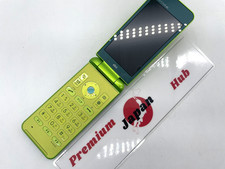 Kyocera Gratina 4G KYF31 Green Flip Phone Unlocked SIM Free Japan Clean