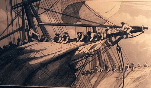 Sailor furling sail on a - a,