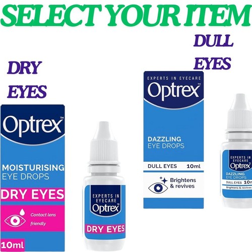 Optrex eye drops moisturising - optrex,