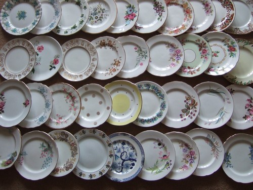 Vintage mismatched bone - 10,
