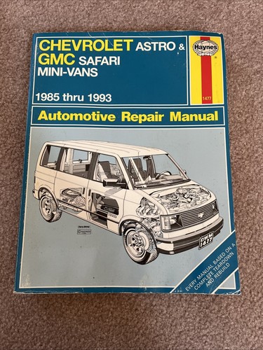 Haynes 1417 chevrolet astro - #1417,