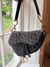 Vintage Dior Saddle Bag In