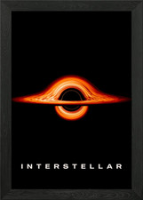 Interstellar Black Hole Poster