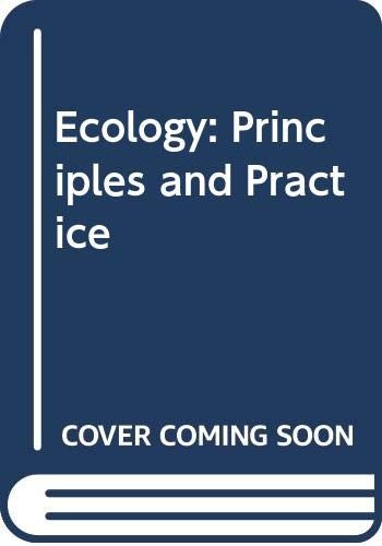 Ecology principles and - principles,