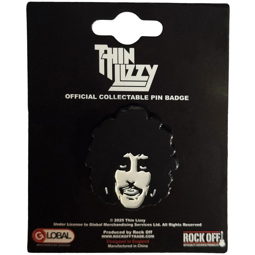 Thin lizzy pin badge - pin, phil