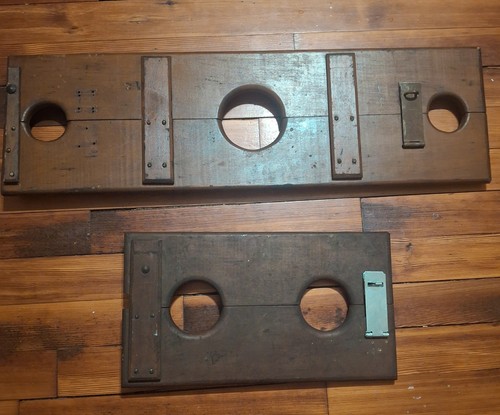Set vtg wooden - 2, stage