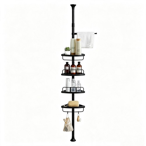 Tier bathroom shower shelf - shower,