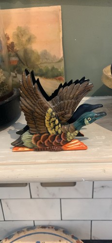 Retro vintage flying duck - retro/vintage,