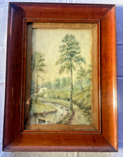 Antique Watercolour Landscape