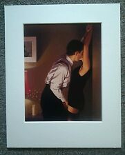 JACK VETTRIANO "GAME ON" MOUNTED ART PRINT SPECIAL OFFER  