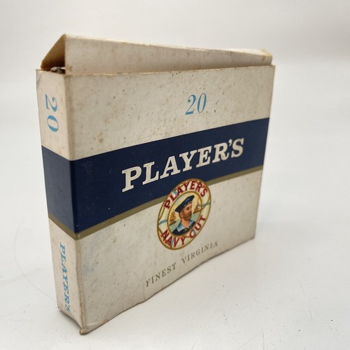 Vintage english cigarette box - cigarette,