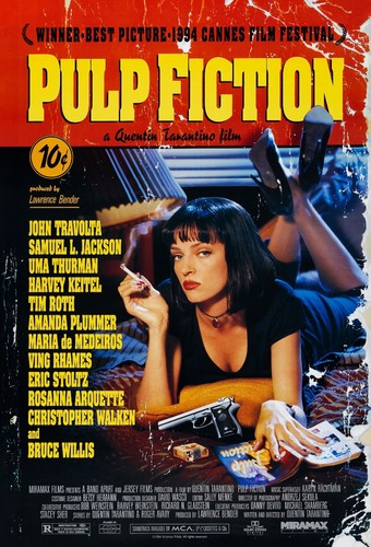 Pulp fiction 1994 retro - fiction,