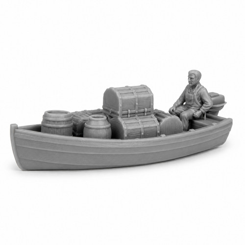 Victorian traders boat - traders,