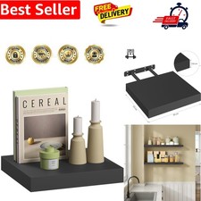 Floating Shelves, Large Black