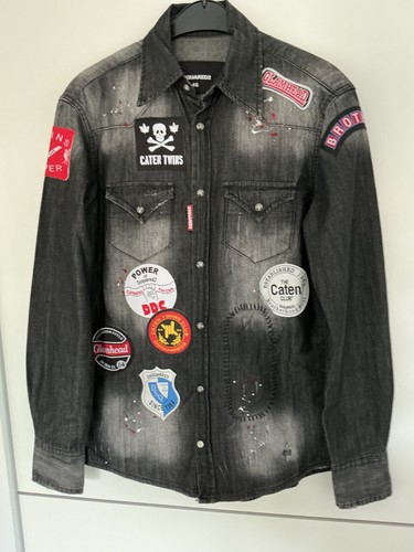 Dsquared2 black denim - dsquared2,