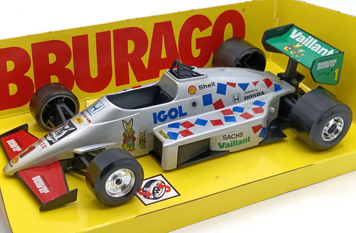 Bburago silver honda racing - silver,