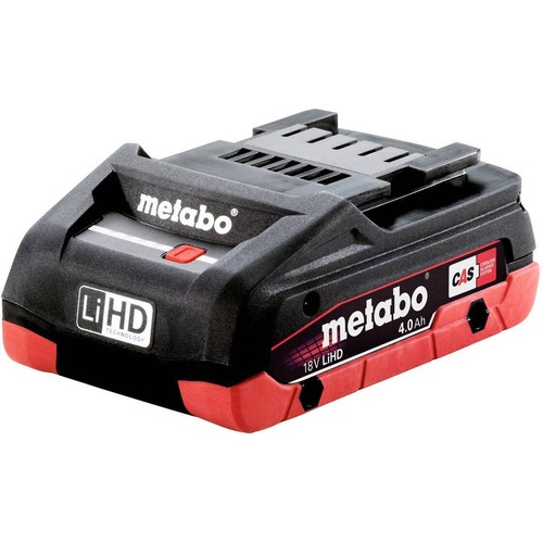 Metabo 18v lihd 0ah - 4.0ah, battery
