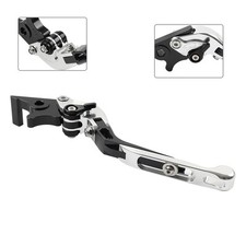Motorcycle brake lever silver - motorcycle,