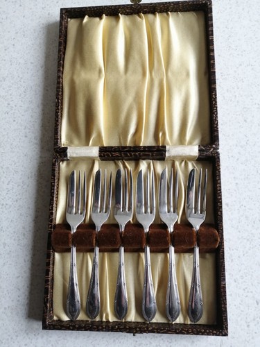 Pastry cake forks set - cake,
