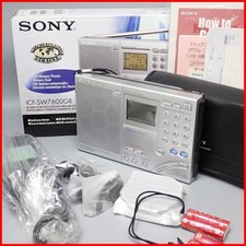 Sony ICF-SW7600GR World Band Receiver AM/FM/SW/SSB Radio Unused Japan