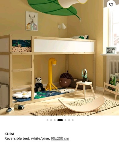 Ikea kura reversible bed - ikea,