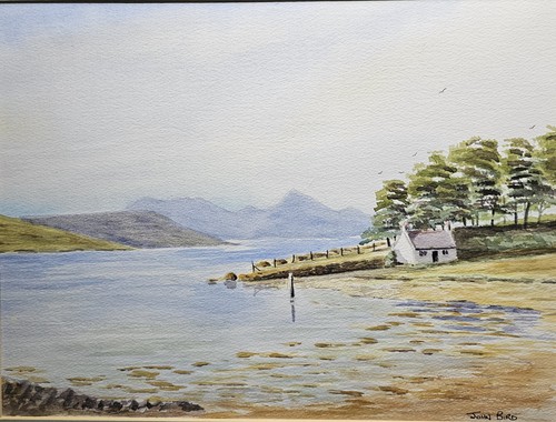 Croft house cuillin hills on - house,